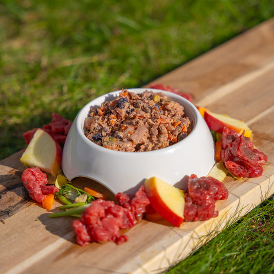 Rundvlees Kerstdiner voor kleine honden