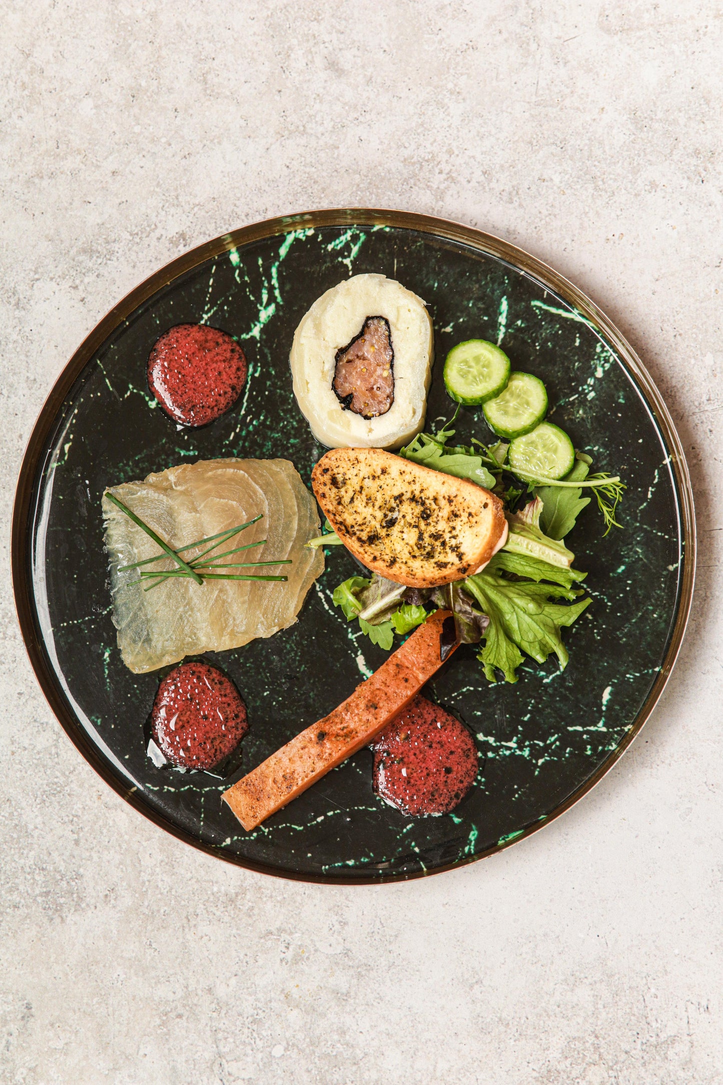 Zalm trio